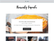 Tablet Screenshot of heavenlycupcake.se